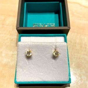 EFFY diamond earrings 14k gold 0.74 carat